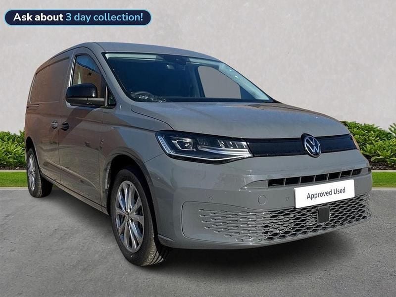 Grey New 2025 VW Caddy Maxi Pro MPV | £32,999 (Expensive) - Image 1/3