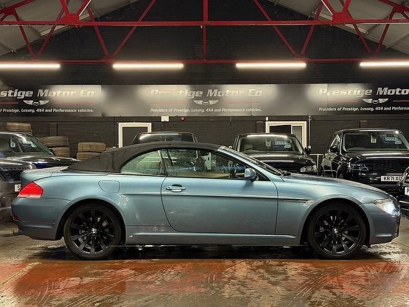 Used BMW 630 Cabriolet Sport Line 2006 Blue Cabriolet