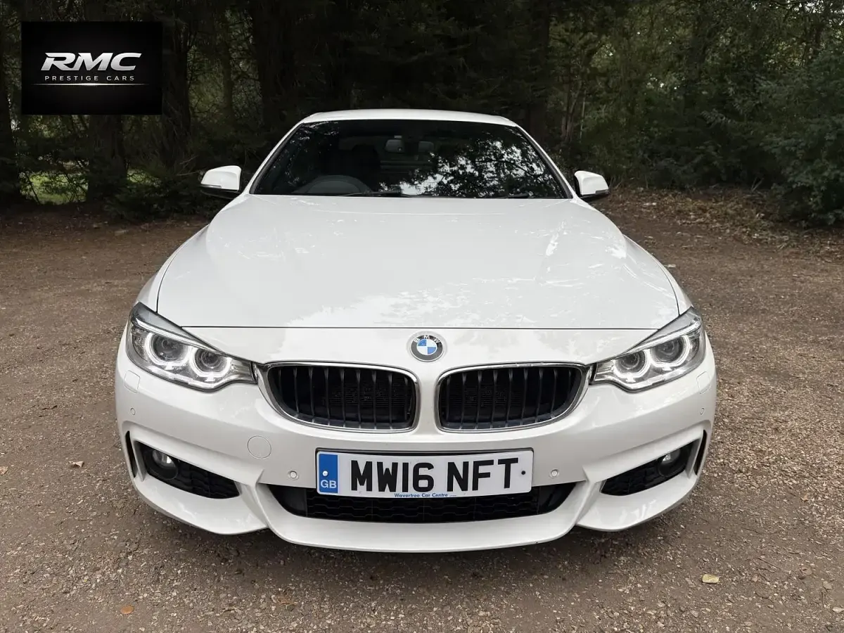 Used BMW 420 M Sport 184 HP (135 kW) 2016 White Cabriolet