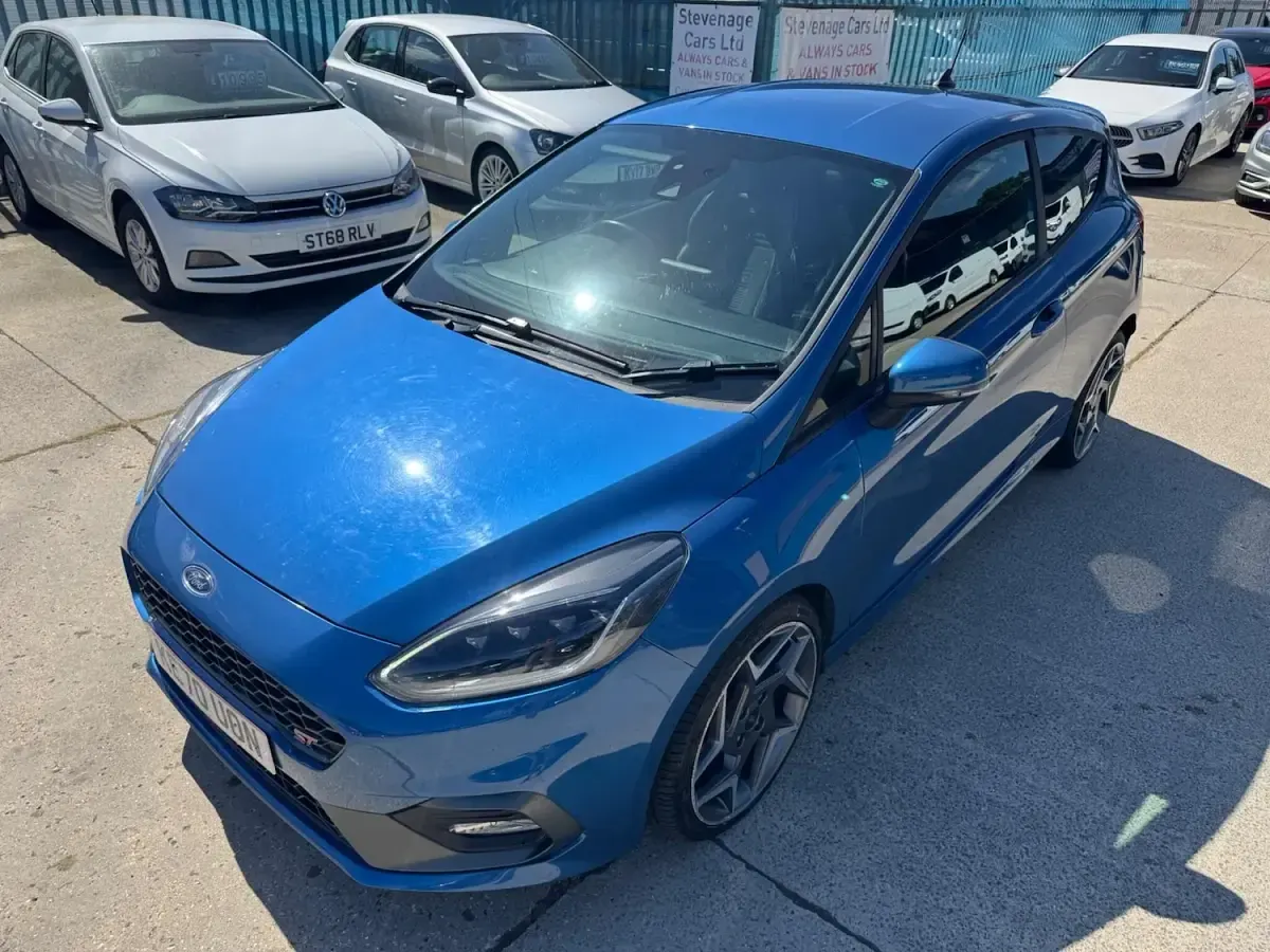 Used Ford Fiesta ST 200 HP (147 kW) 2021 Blue Hatchback