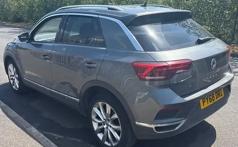 Used VW T-Roc SEL 150 HP (110 kW) 2018 Indium grey SUV