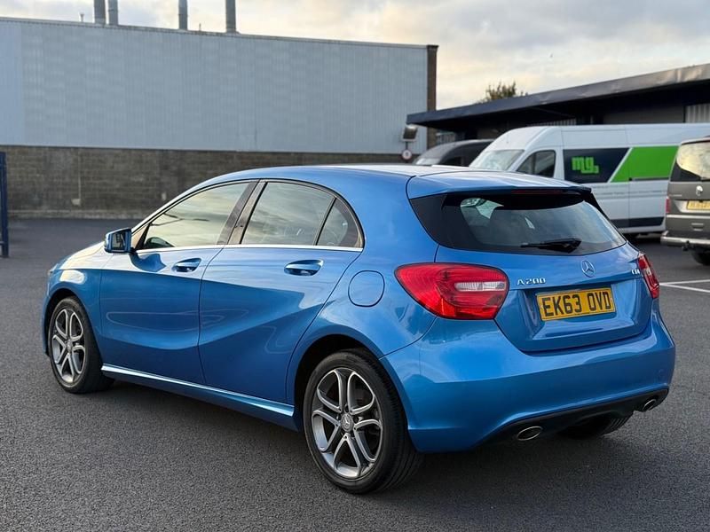 Used Mercedes A200 2013 Blue Hatchback