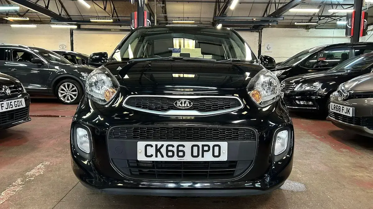 Used Kia Picanto Air 66 HP (48 kW) 2016 Black Hatchback