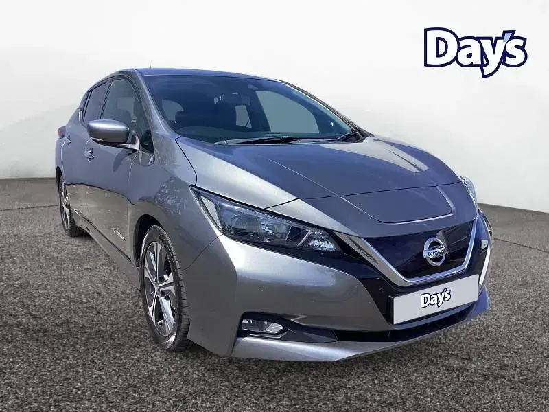 Used Nissan Leaf N-Connecta 110 kW (150 HP) 2019 Grey Hatchback