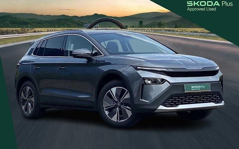 Graphite grey metallic Used 2025 Skoda Elroq SUV | £28,354 - Image 1/4