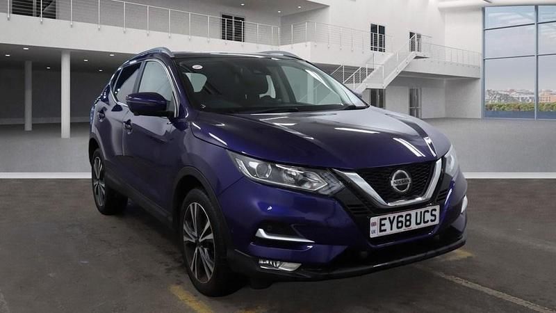 Used Nissan Qashqai N-Connecta 140 HP (102 kW) 2018 Ink blue pearl SUV