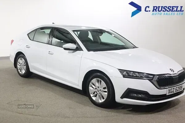 Used Skoda Octavia SE 150 HP (110 kW) 2022 White Hatchback