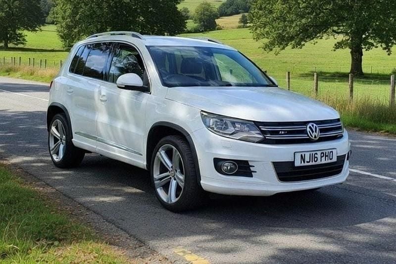 Used VW Tiguan R-line Edition 150 HP (110 kW) 2016 White SUV