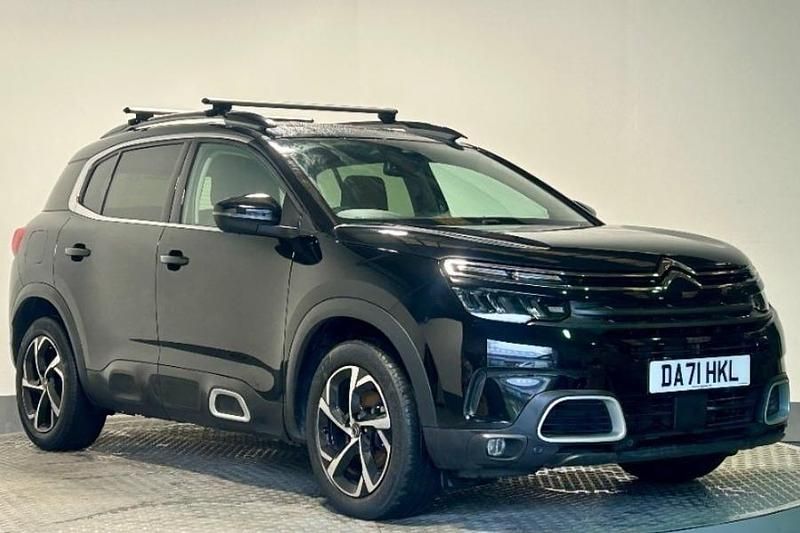 Black Used 2022 Citroën C5 Aircross Shine SUV | £14,650 (Good price) - Image 1/4