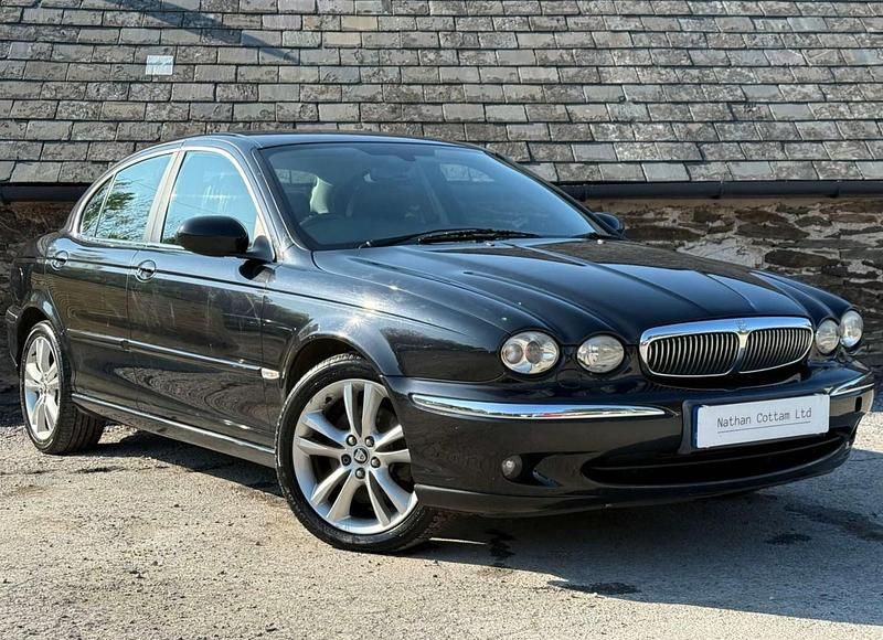 Black Used 2007 Jaguar X-type SE Sedan | £1,495 (A bit pricey) - Image 1/4