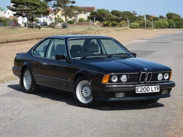 Used BMW 635 220 HP (161 kW) 1988 Black Coupe