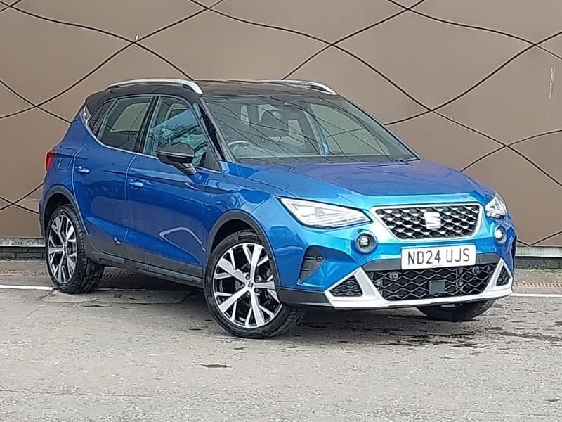 Used Seat Arona Xperience Lux 115 HP (84 kW) 2024 Blue SUV