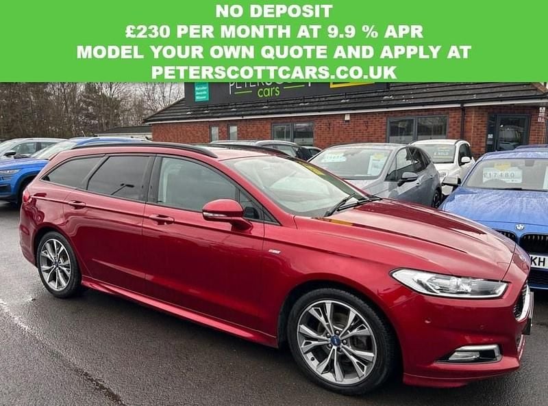 Used Ford Mondeo ST-Line 180 HP (132 kW) 2017 Red Estate