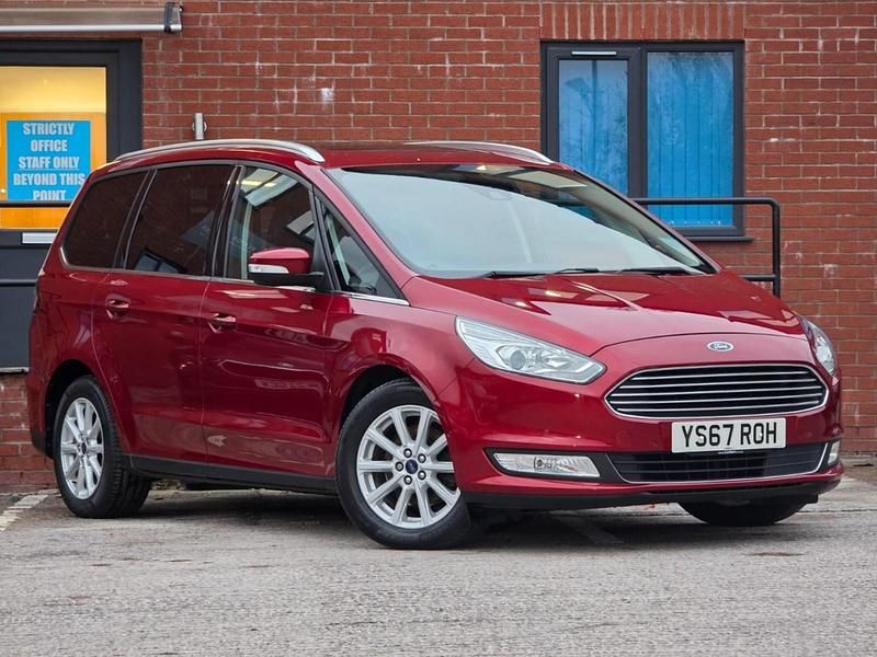 Red Used 2017 Ford Galaxy Titanium X MPV | £16,490 (Fair price) - Image 1/4