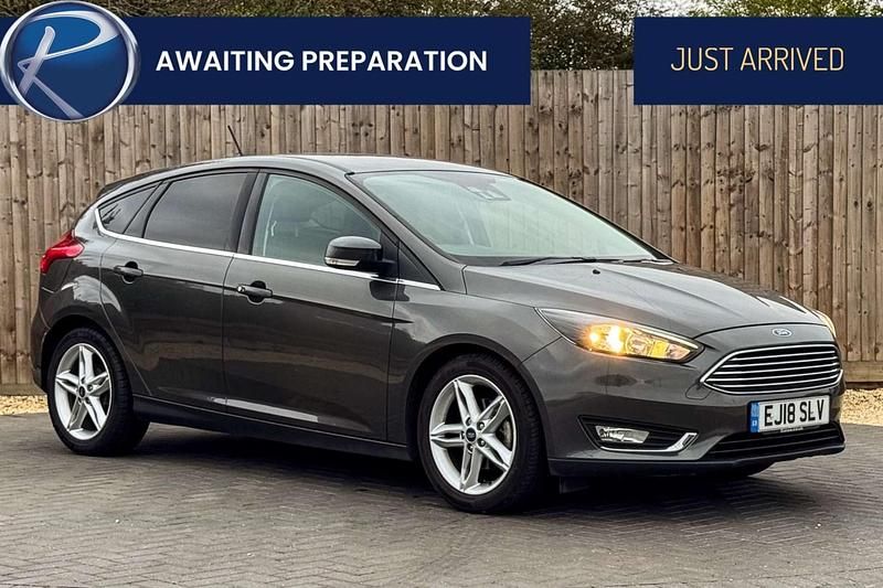 Grey Used 2018 Ford Focus Titanium Hatchback | £8,895 (Fair price) - Image 1/1