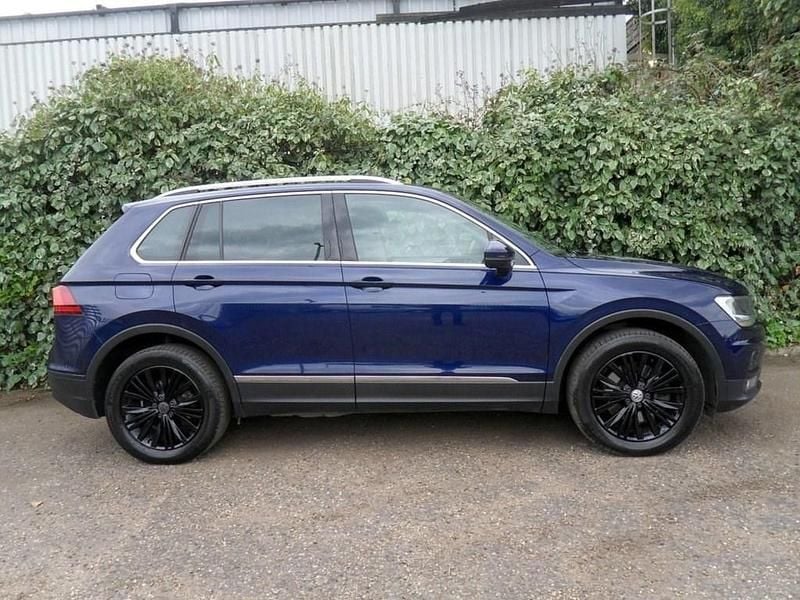 Used VW Tiguan SE 190 HP (139 kW) 2018 Blue SUV