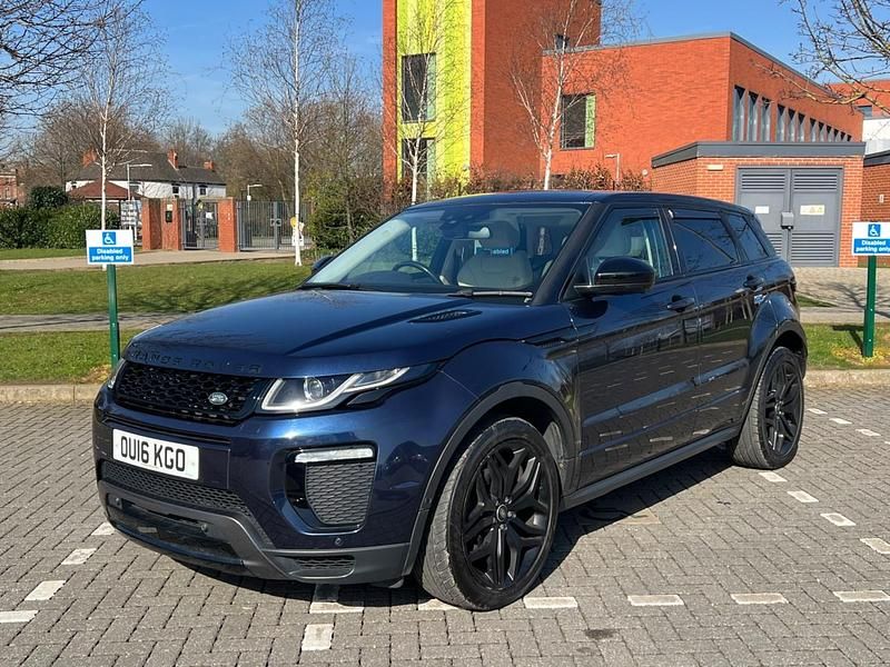 Used Land Rover Range Rover evoque HSE Dynamic 2016 Blue Estate