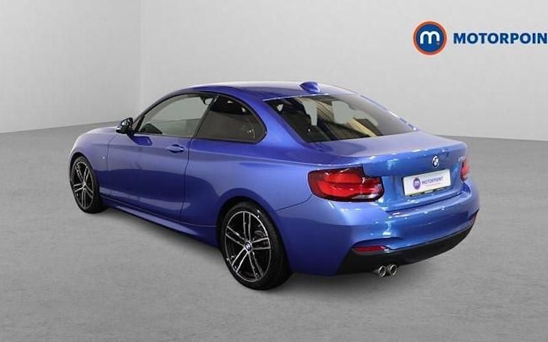 Used BMW 218 M Sport 136 HP (100 kW) 2021 Blue Coupe