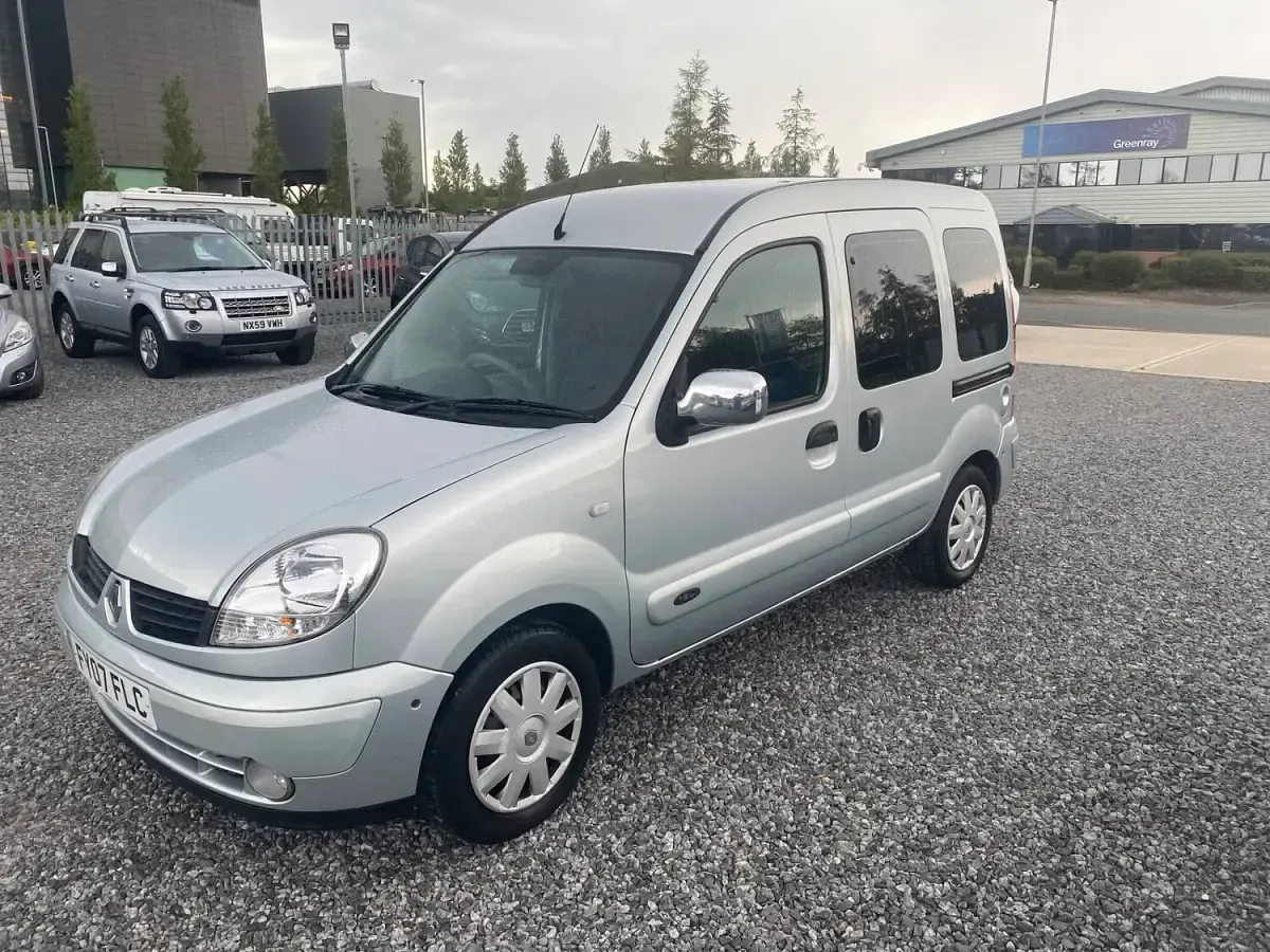 Used Renault Kangoo Expression 93 HP (68 kW) 2007 Grey MPV