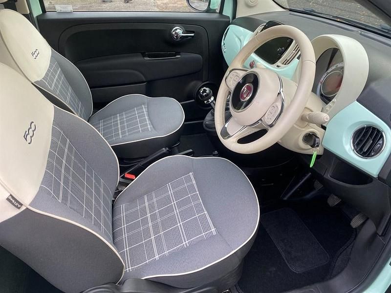 Usado Fiat 500 Lounge 69 HP (50 kW) 2019 Verde Citadino