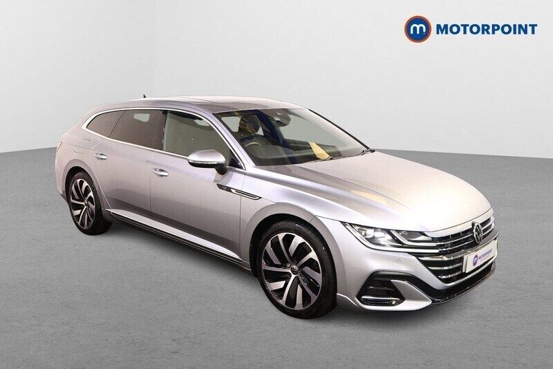 Silver Used 2022 VW Arteon R-line Estate | £25,299 (Fair price) - Image 1/4