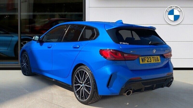 Used BMW M135 M Sport 306 HP (225 kW) 2023 Blue Hatchback