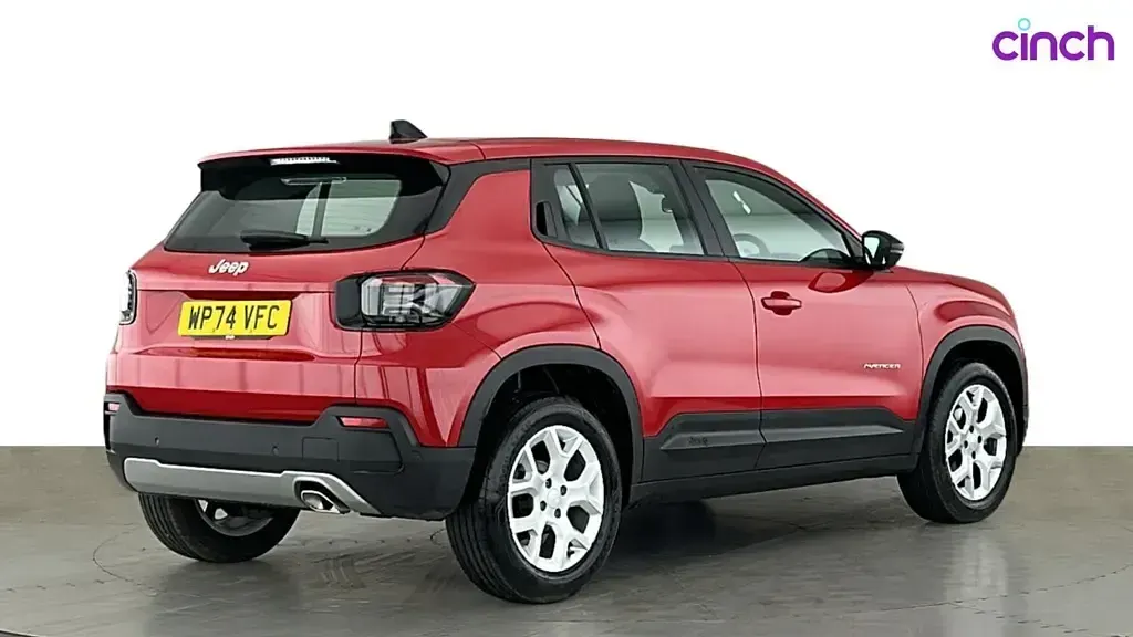 Used Jeep Avenger Altitude 100 HP (73 kW) 2024 Red SUV