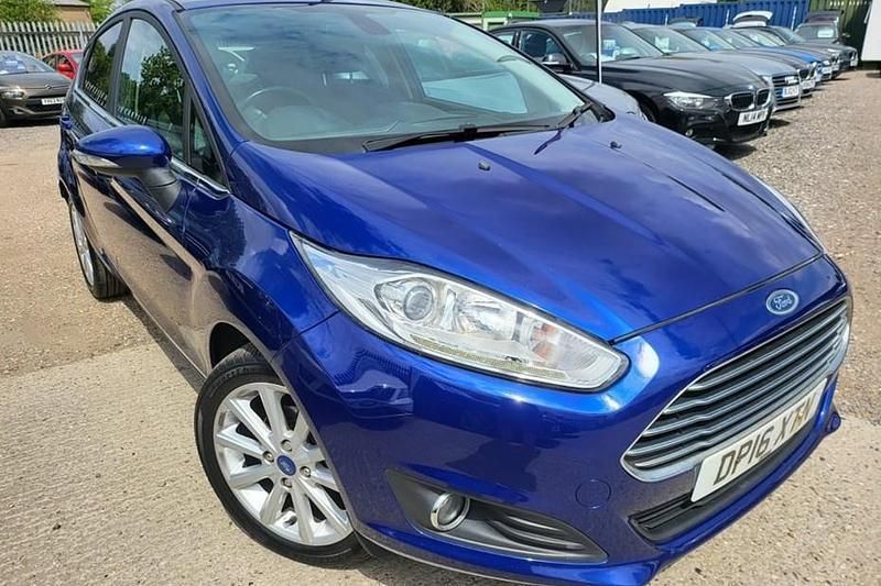 Blue Used 2016 Ford Fiesta Titanium Hatchback | £4,495 (Fair price) - Image 1/1