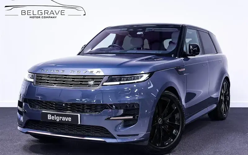 Used Land Rover Range Rover Sport Autobiography 400 HP (294 kW) 2023 Varesine blue metallic SUV
