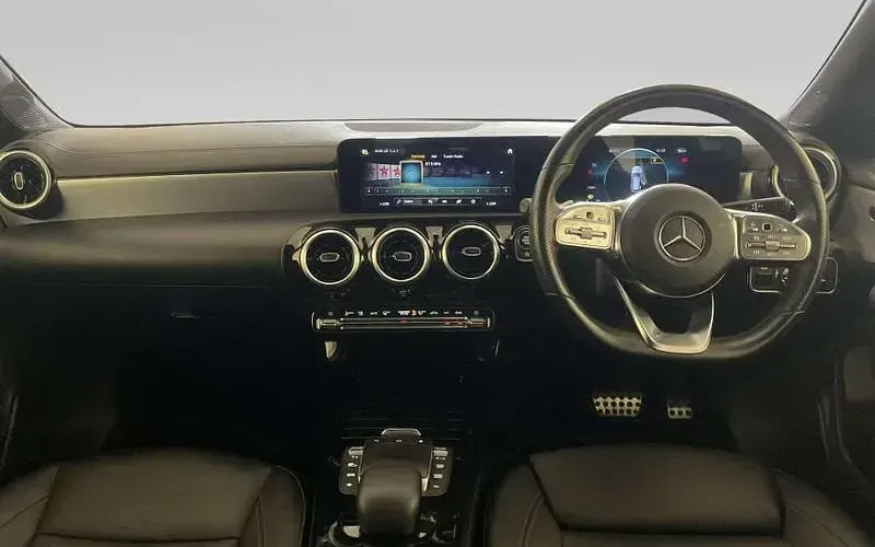Used Mercedes CLA200 AMG line 163 HP (119 kW) 2022 Grey Coupe