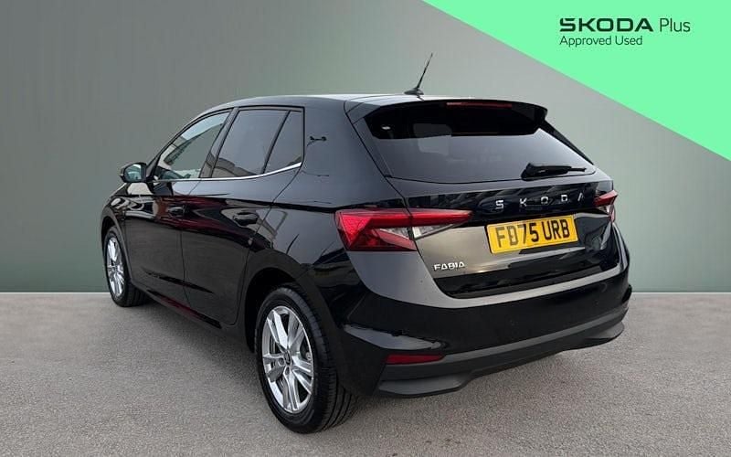 Used Skoda Fabia SE L 150 HP (110 kW) 2025 Black Hatchback
