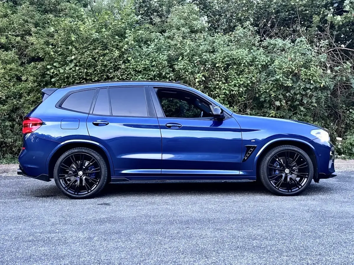Used BMW X3 M Sport 190 HP (139 kW) 2018 Blue SUV