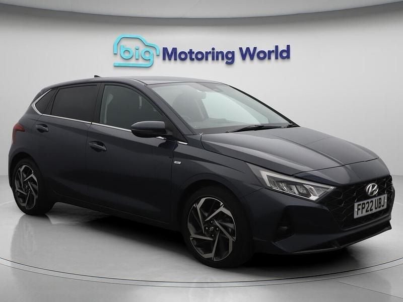 Grey Used 2022 Hyundai i20 Premium Hatchback | £15,300 (Fair price) - Image 1/4