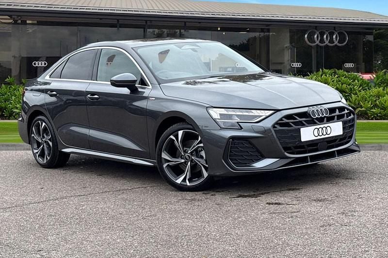 Grey New 2025 Audi A3 S-Line Sedan | £30,250 (Good price) - Image 1/4