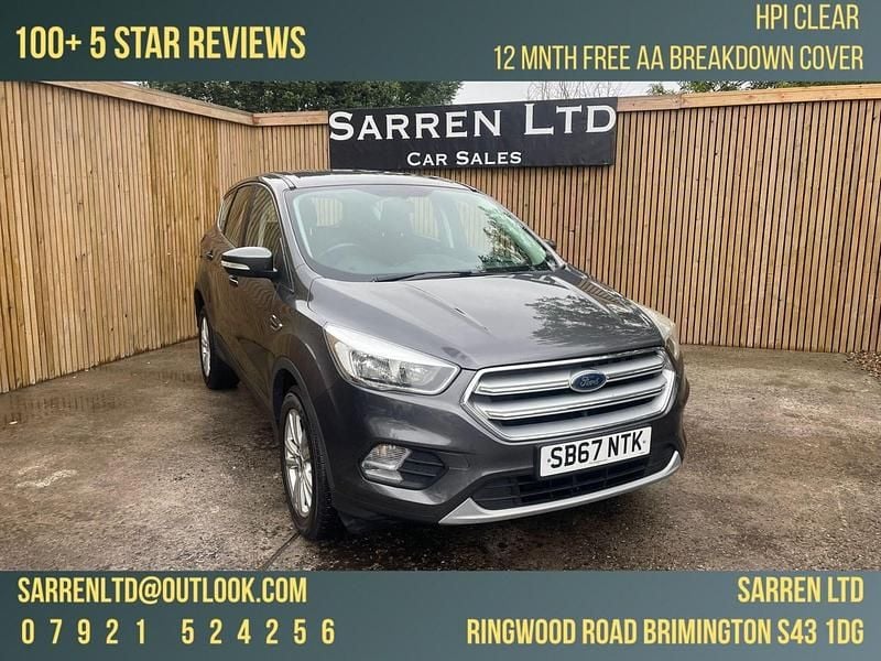 Grey Used 2017 Ford Kuga Zetec SUV | £7,295 (Fair price) - Image 1/4