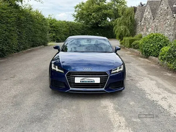 Used Audi TT S-Line 184 HP (135 kW) 2016 Blue Coupe