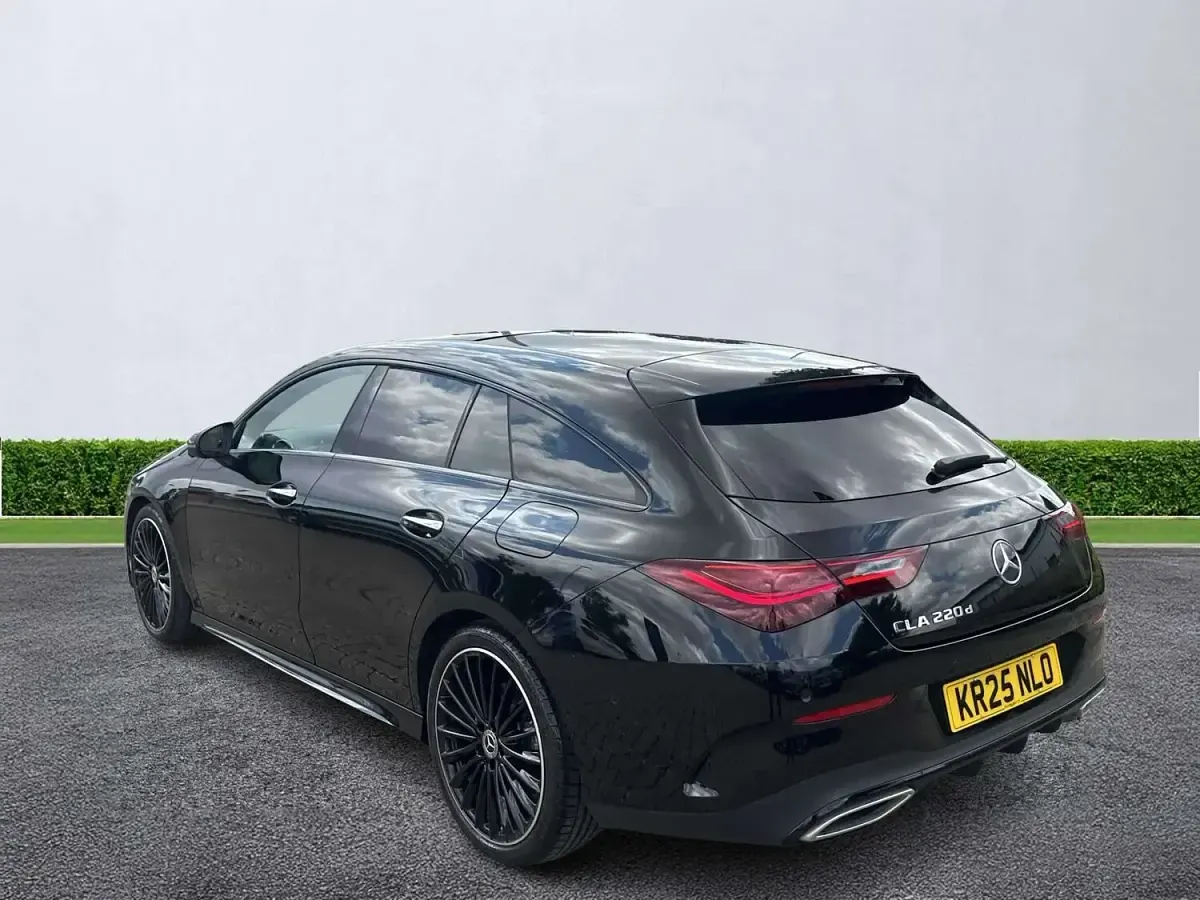 Used Mercedes CLA220 AMG Line Premium Plus 2025 Black Estate