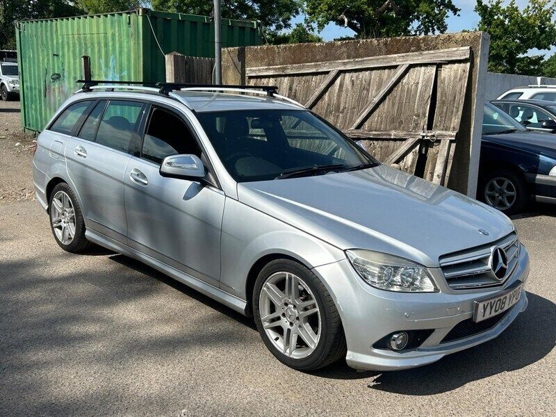 Silver Used 2008 Mercedes C180 Estate | £4,895 (Fair price) - Image 1/4