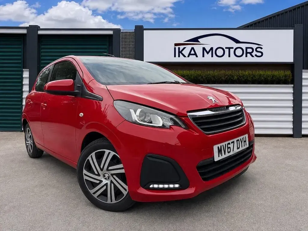 Used Peugeot 108 Active 2017 Red Hatchback