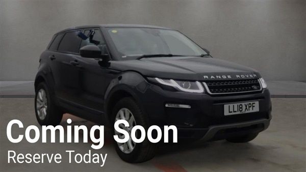 Black Used 2018 Land Rover Range Rover evoque SE SUV | £12,499 (Fair price) - Image 1/1