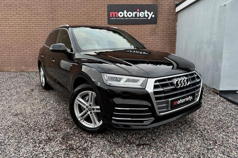 Black Used 2019 Audi Q5 S-Line SUV | £18,795 (Fair price) - Image 1/1