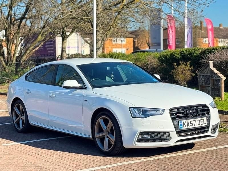 Used Audi A5 Sportback S-Line 245 HP (180 kW) 2012 White Hatchback