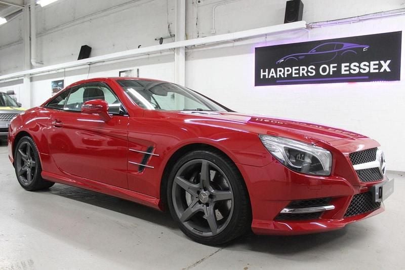 Used Mercedes SL350 306 HP (225 kW) 2013 Red Cabriolet