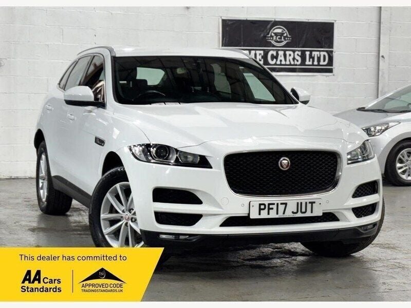 White Used 2017 Jaguar F-Pace Prestige SUV | £11,000 (Fair price) - Image 1/4