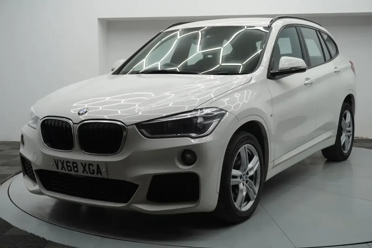 Used BMW X1 M Sport 150 HP (110 kW) 2018 White SUV