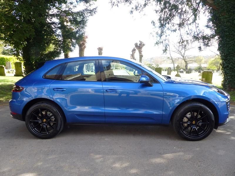 Used Porsche Macan S 2016 Blue SUV