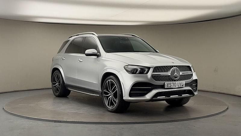 Used Mercedes GLE400 AMG line 2020 Iridium silver SUV