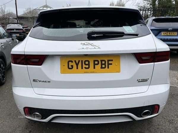 Used Jaguar E-Pace R-Dynamic 150 HP (110 kW) 2019 White SUV