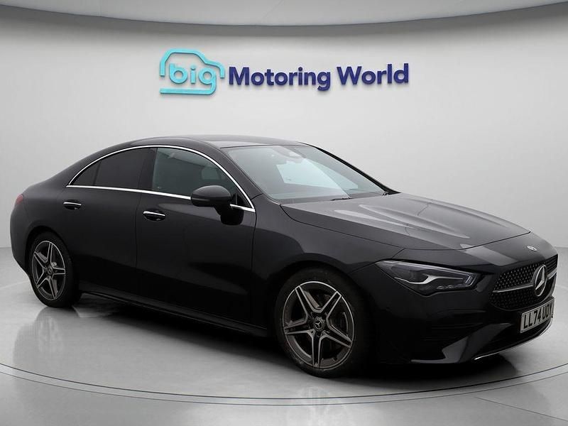 Black Used 2024 Mercedes CLA200 Executive Coupe | £27,057 (Fair price) - Image 1/4