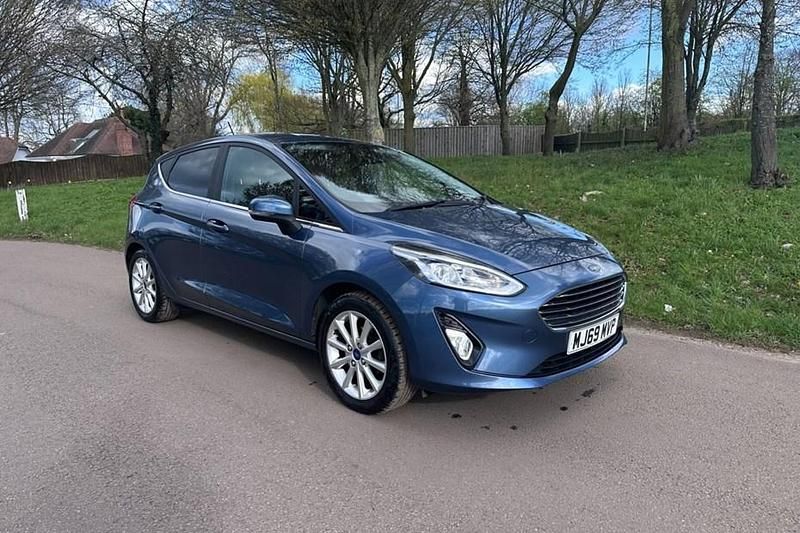 Used Ford Fiesta Titanium X 100 HP (73 kW) 2019 Blue Hatchback